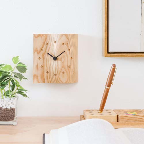 旭川家具 cosine コサイン Mine マイン時計 国産クラフト 木製