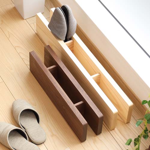 各地の名工房 kochi コチ スリッパラック 国産クラフト 木製 スリッパ