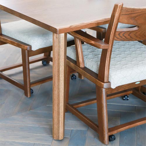 OUT やすら木 ダイニングテーブル | MUKU工房