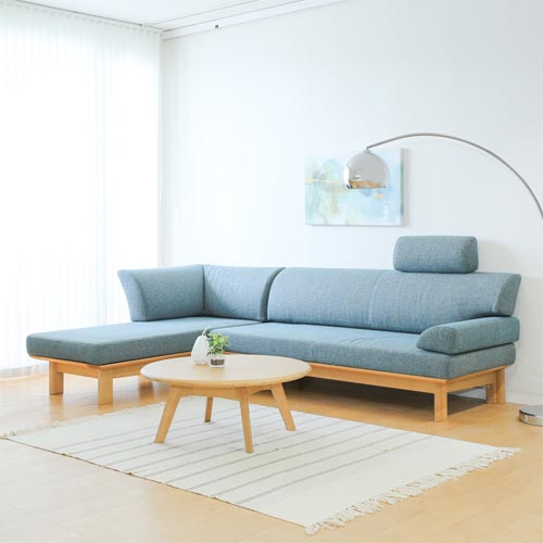 飛騨家具 shirakawa シラカワ New Rapt ニューラプト カウチソファ