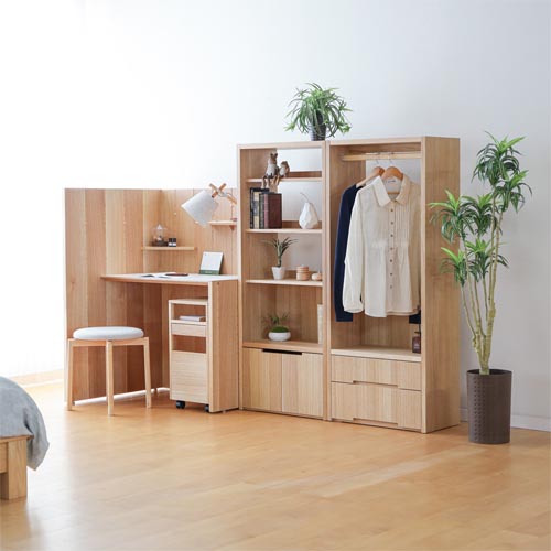 旭川家具 TAISETSU MOKKO 大雪木工 Personal パーソナル シェルフ 国産