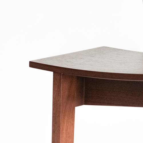 旭川家具 WOW ワオ Half Chair ハーフチェア Op.1 国産家具 無垢