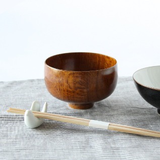 樫椀 G型 拭き漆／喜八工房（キハチコウボウ）｜愛着を持ってずっと