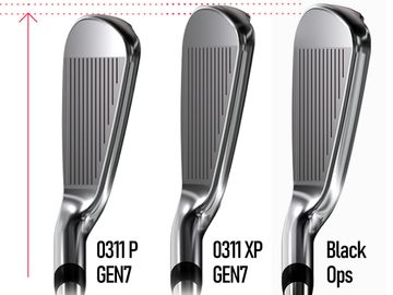 PXGのフラッグシップ『PXG 0311 GEN7』、『PXG Black Ops』アイアン、8