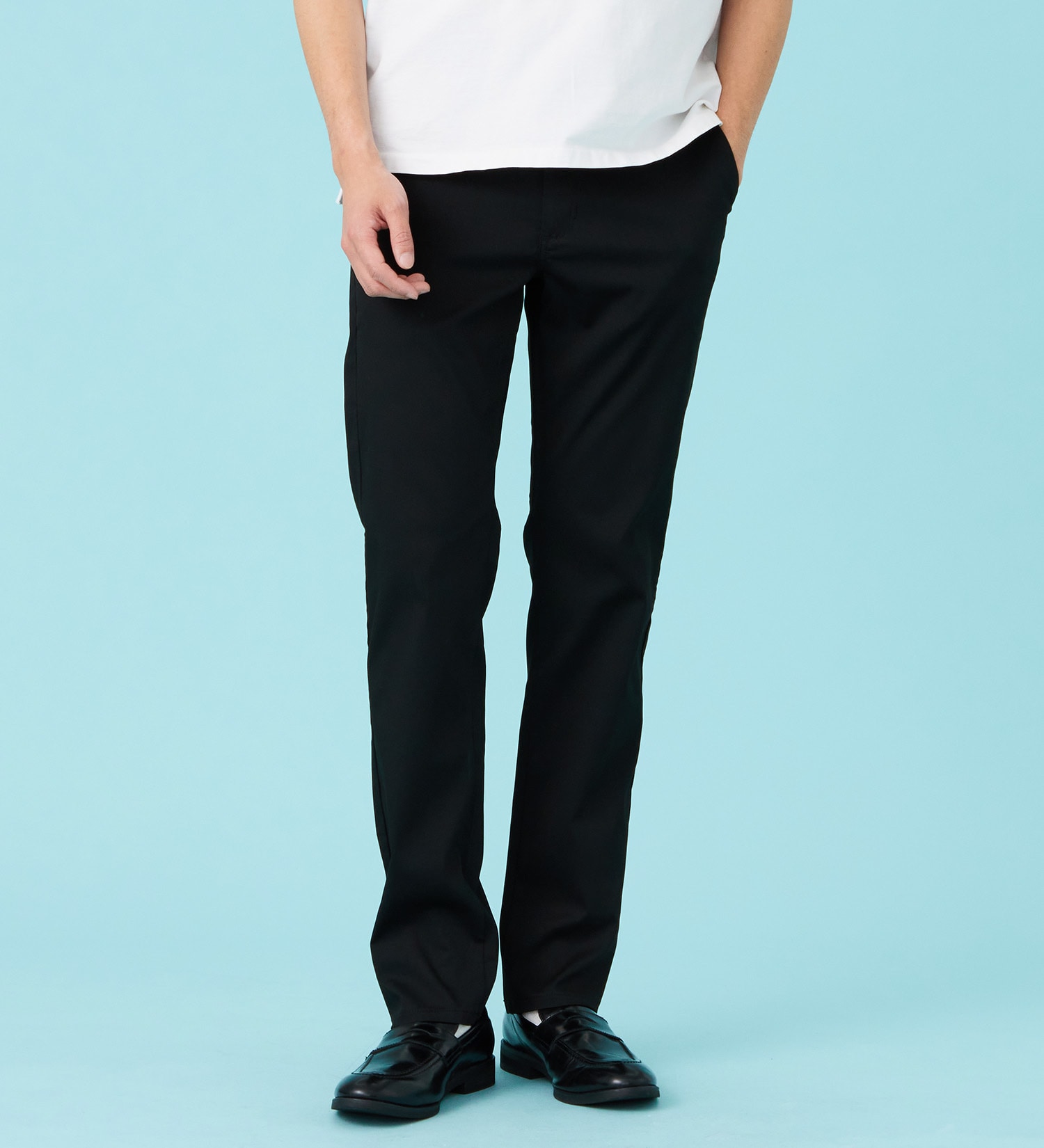 予約P】【WEB限定】【涼】ハタラクロ メンズ COOL スラックス