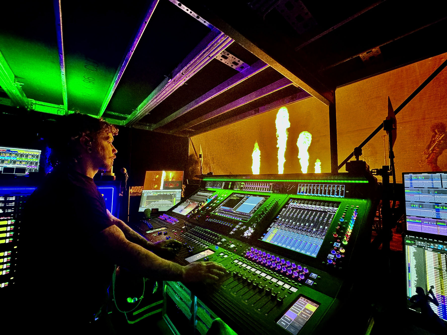 It's Just Another Fine Day” with DiGiCo on Lenny Kravitz's Blue