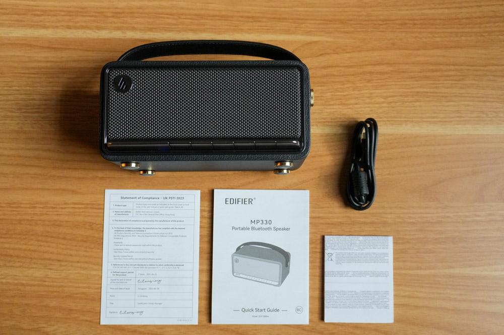 EDIFIER MP330のコスパが良すぎる！コンパクトBluetoothスピーカー