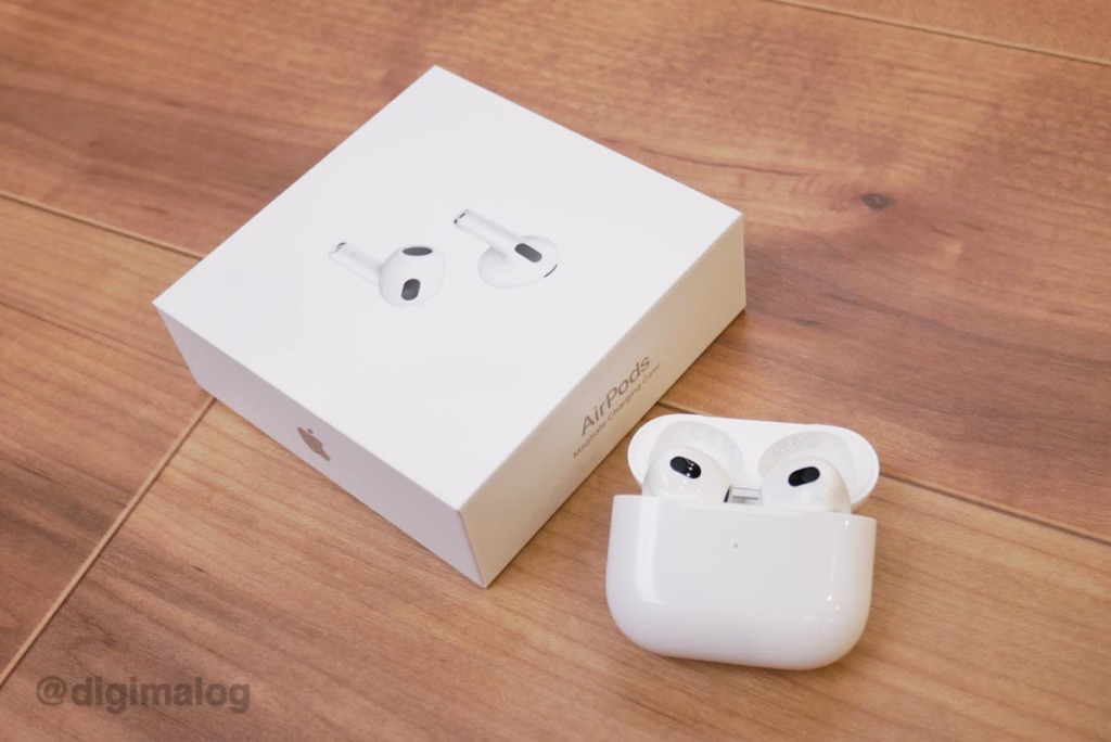 レビュー】新型AirPods3を第2世代やProとの違いを比較｜買うべき？