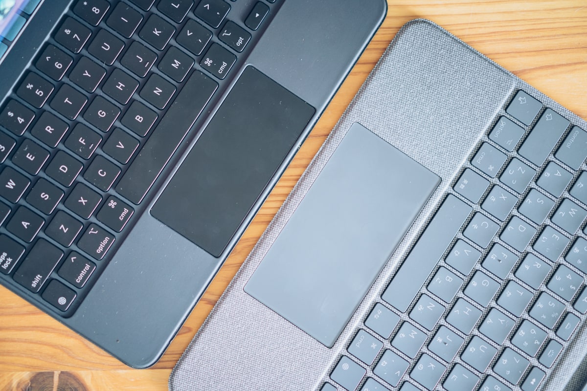 ロジクール Combo Touch レビュー！MagicKeyboardと比較してわかった