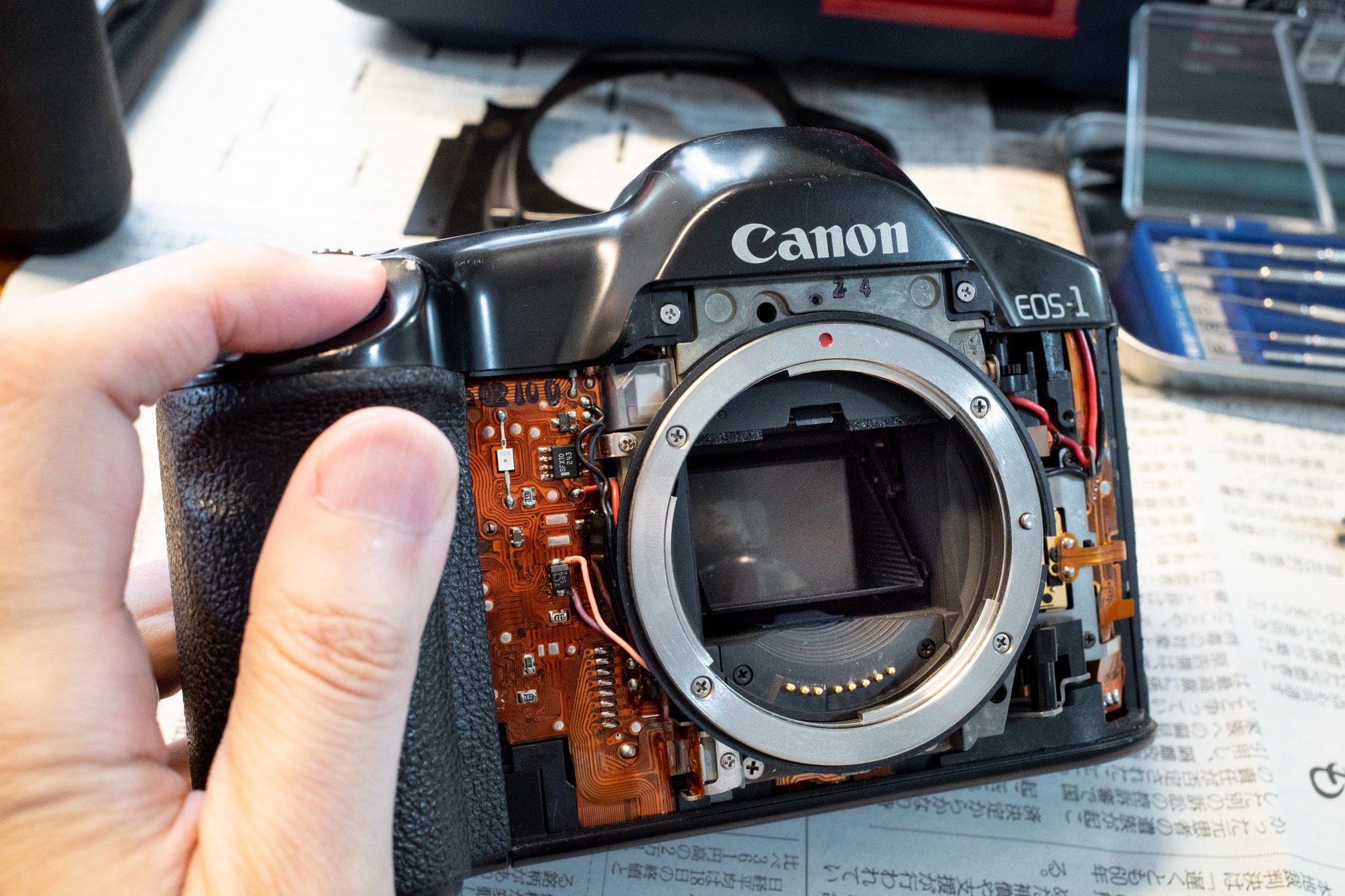Canon EOS-1 ◇レビュー 修理・メンテナンス編◇ | デジタル試しうち