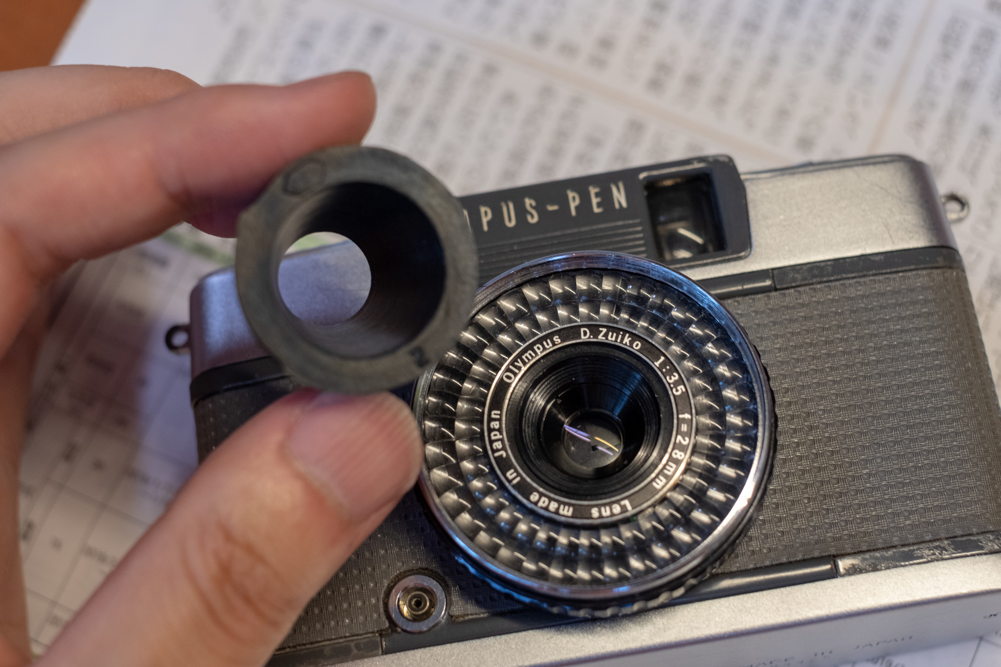 OLYMPUS PEN EE-2 ◇レビュー 修理・メンテナンス編◇ | デジタル試しうち