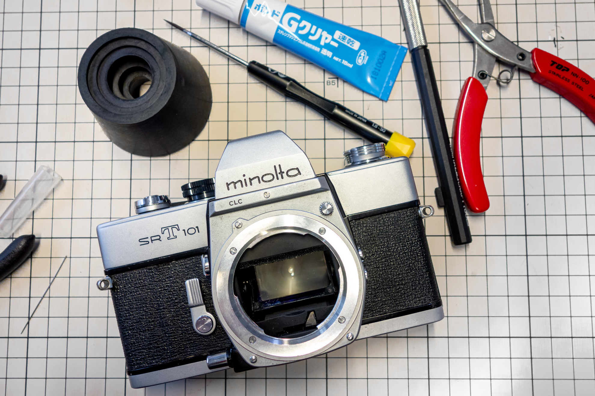 minolta SR-T101 ◇レビュー 修理・メンテナンス編◇ | デジタル試しうち