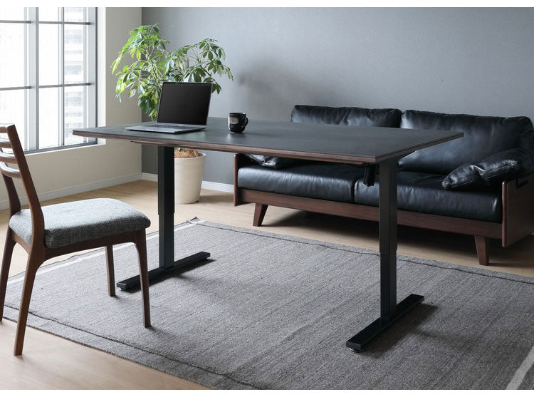 電動昇降式テーブル 幅150cm 高さ調節 テーブル 天板 デスク 机