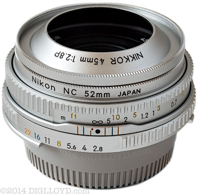 diglloyd blog: Tiny Lenses: Nikon 45mm f/2.8P, Voigtlander 40/2