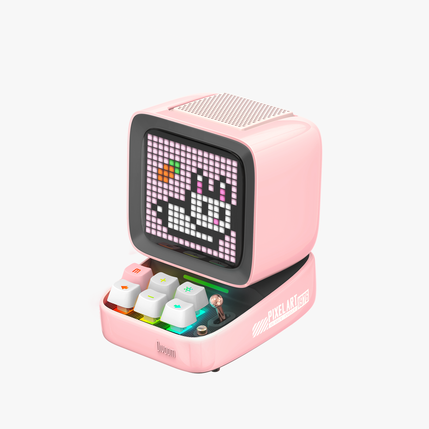 Ditoo Pixel art Bluetooth Speaker Alarm Clock DIY Display