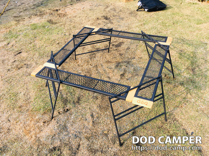DOD】テキーラテーブル TB4-535【ギアレビュー】 | DOD CAMPER（DODは