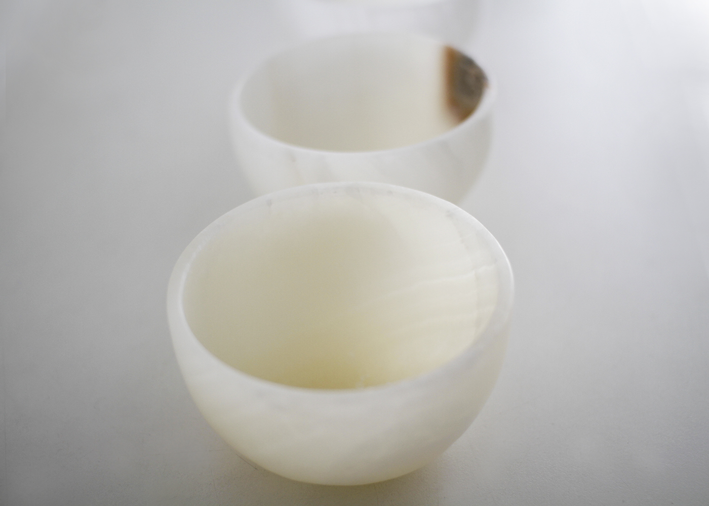 Handmade White Onyx Bowl | doinel / ドワネル