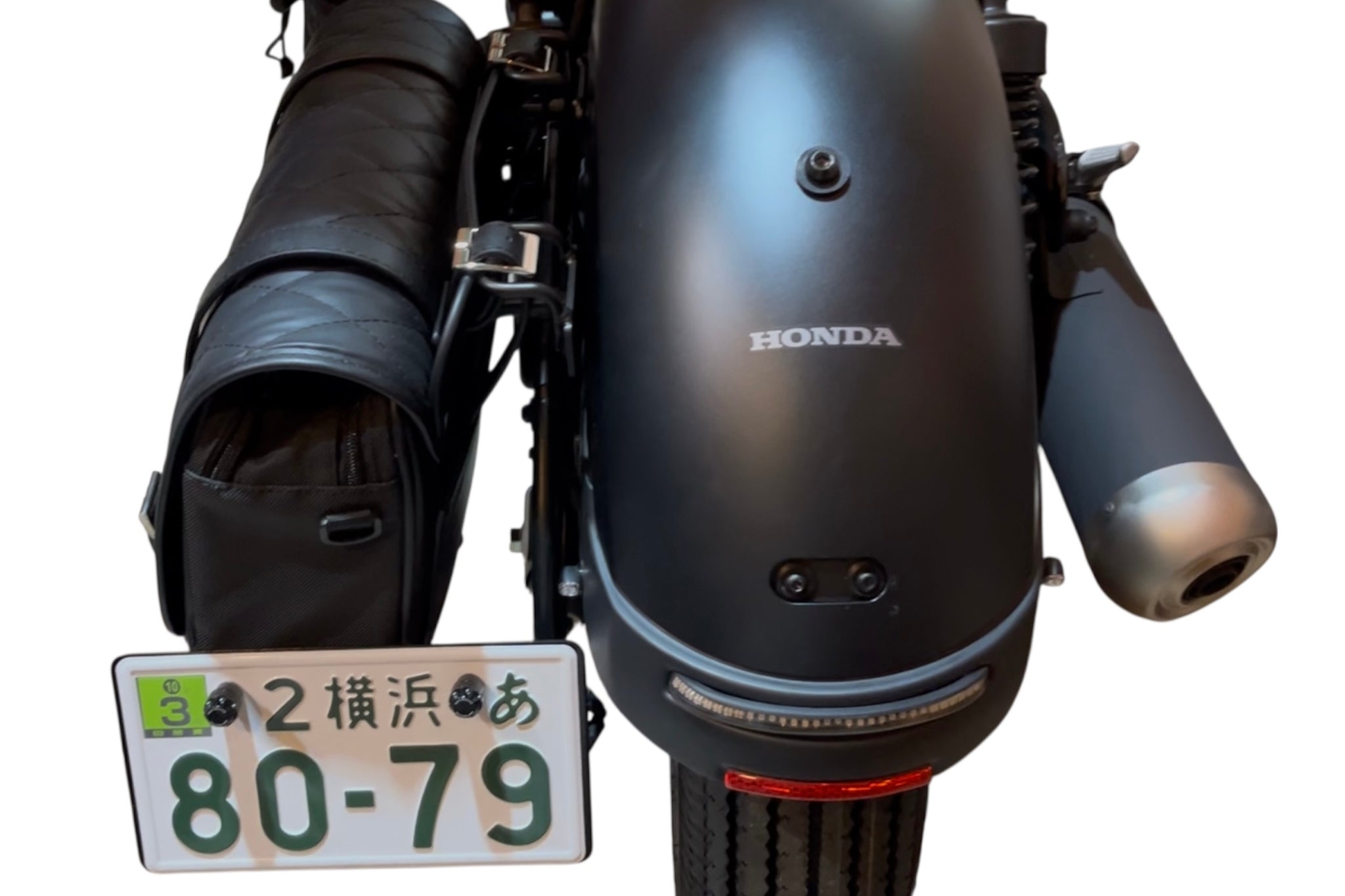 DOPE-RBD100 サイドナンバー移設ステー for Rebel250~500