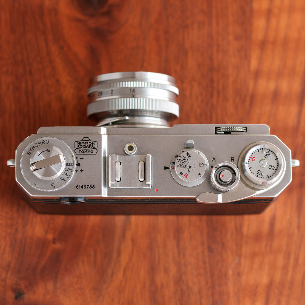 Nikon S2+Nikkor-S.C 50mm f/1.4 【OH済み】 – Doppietta-Tokyo