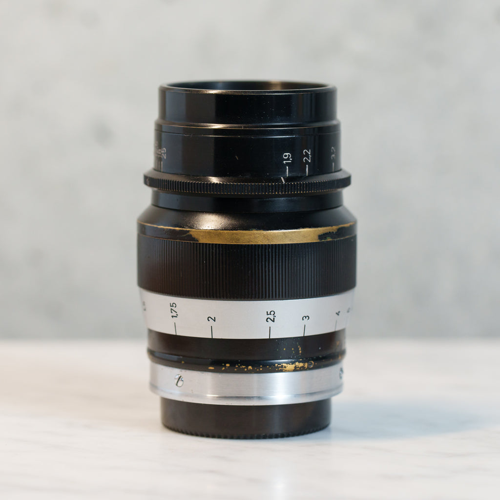 Leica Hektor 73mm f/1.9 ブラック/クローム Lマウント【OH済み