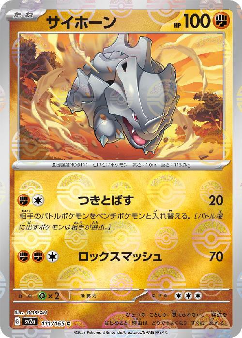 PSA10 連番 サイホーン サイドン マスターボールミラー
