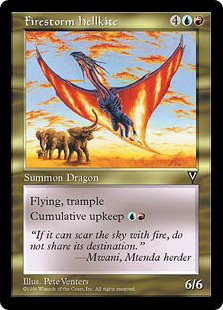 VIS)Firestorm Hellkite/炎の嵐のヘルカイト | 神話レア・レア
