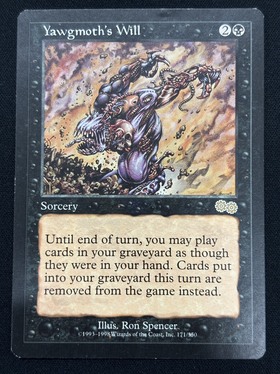 USG)Yawgmoth's Will(MP)(EN)/ヨーグモスの意志 | 未登録 | ドラゴン