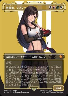 FIC)格闘家、ティファ(0214)(ボーダーレス)(キャラクター)(サージ)(F