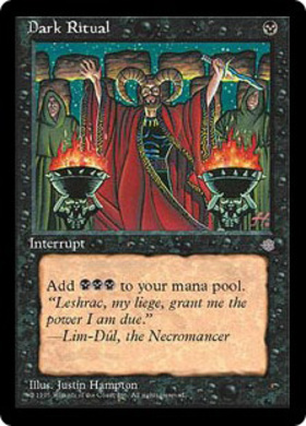 MMQ)Dark Ritual(F)/暗黒の儀式 | (FOIL)コモン・アンコモン