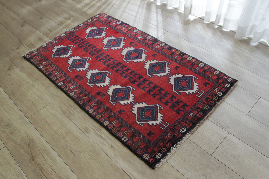 バルーチ トライバルラグ ＃TR-A2031 133×85cm | ラグマット・玄関