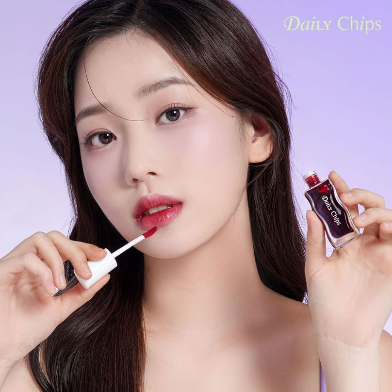 Lip Tint 10 Colors DAILY CHIPS Haru Water Tint Water-Based
