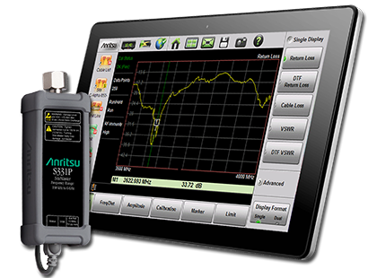 Site Master™ Ultraportable Cable & Antenna Analyzer | Anritsu America