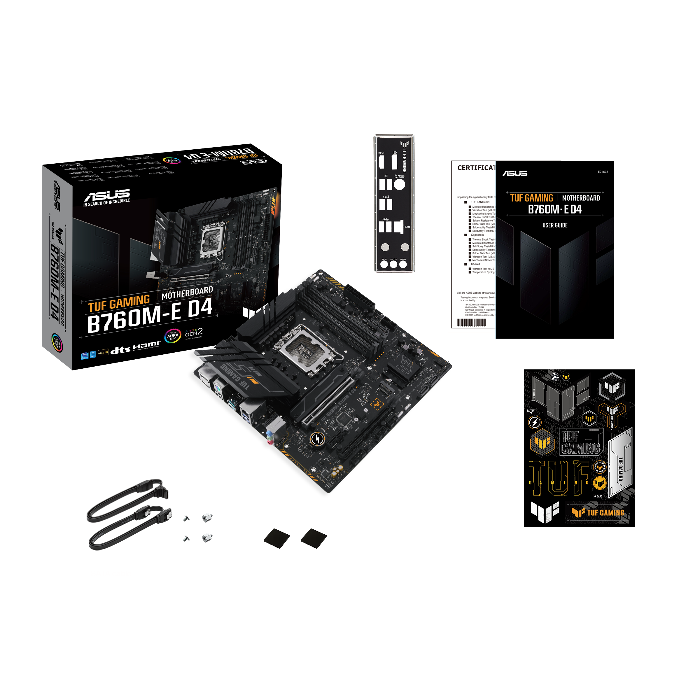 TUF GAMING B760M-E D4｜マザーボード｜ASUS 日本