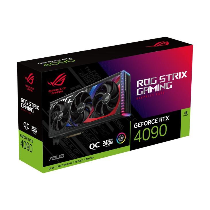 ROG Strix GeForce RTX® 4090 OC Edition 24GB GDDR6X | ROG Strix