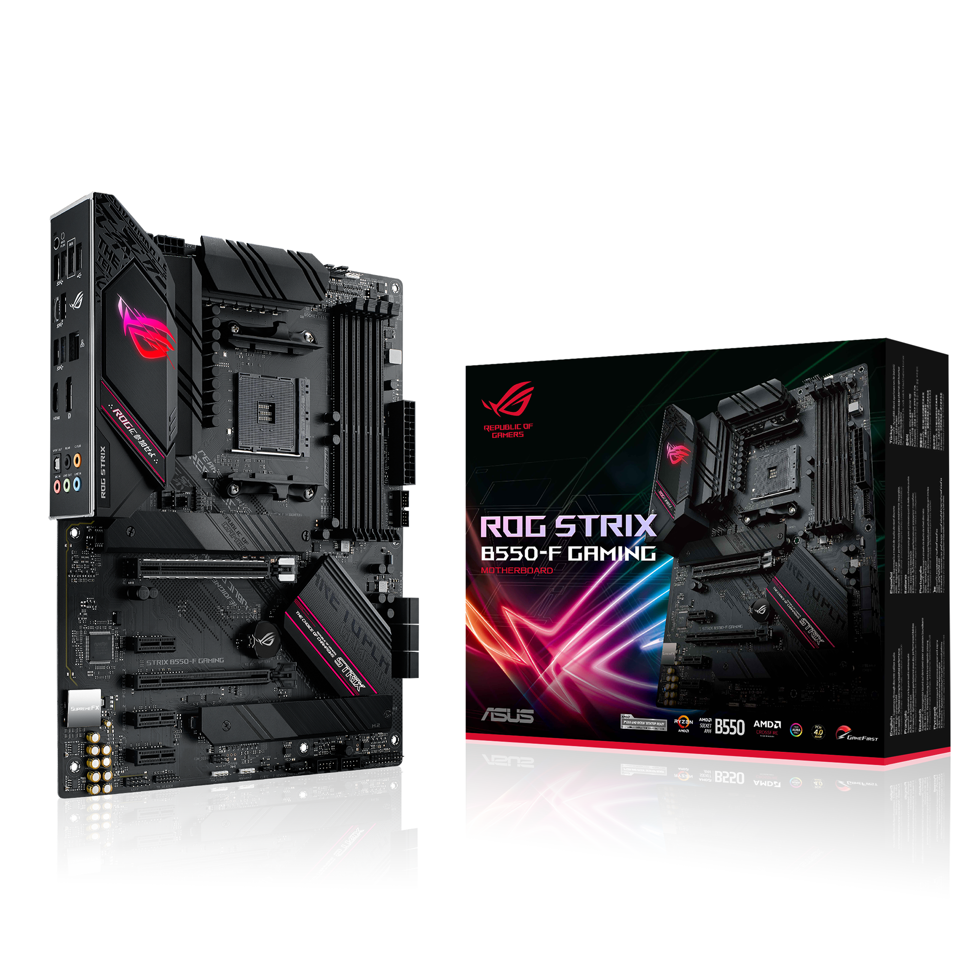 ROG STRIX B550-F GAMING | マザーボード | ROG Japan