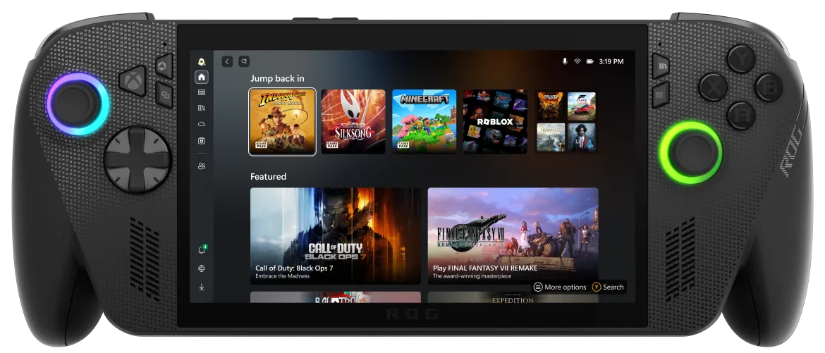 ROG Xbox Ally X (2025) | Gaming Handhelds｜ROG Singapore