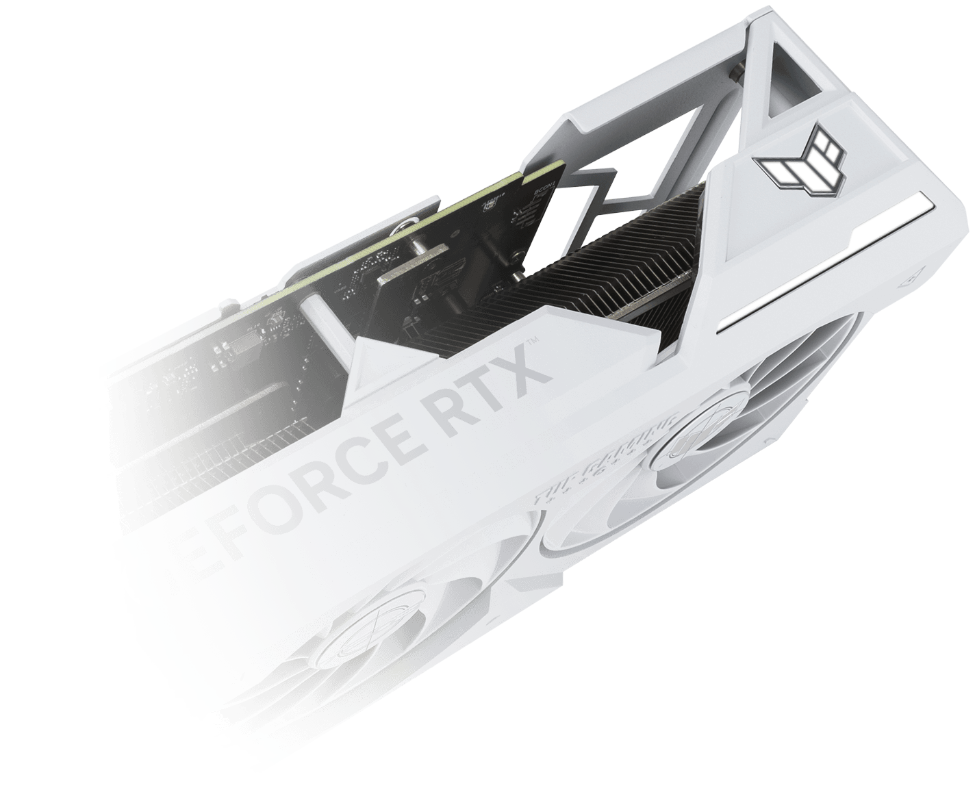 ASUS TUF Gaming GeForce RTX™ 4070 Ti SUPER BTF White OC Edition