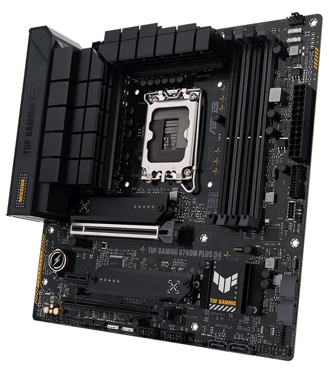 TUF GAMING B760M-PLUS D4 | Motherboards | ASUS UK