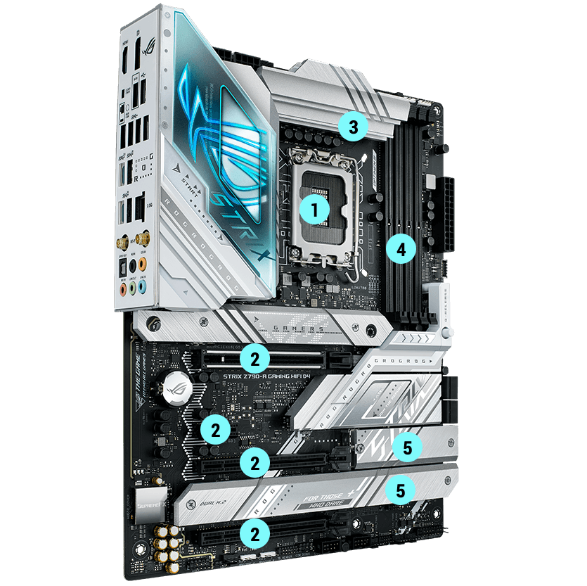 ROG STRIX Z790-A GAMING WIFI D4 | ROG Strix | Gaming マザーボード