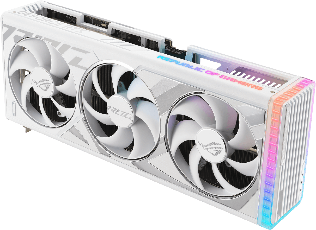 ROG Strix GeForce RTX 4090 24GB GDDR6X White OC Edition | ROG