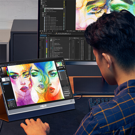 ASUS ZenScreen OLED MQ16AH｜Monitors｜ASUS USA