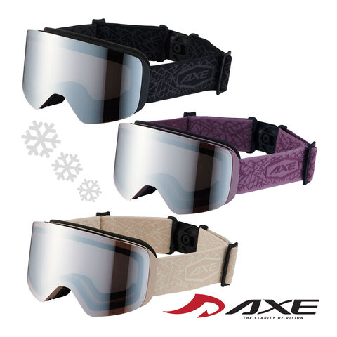 dショッピング |スノーゴーグル ダブルレンズ フレームレス AX290-WMD
