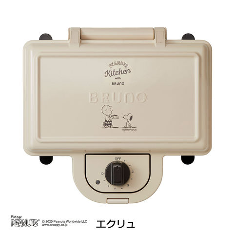 dショッピング |【正規取扱店】 ブルーノ スヌーピー ホットサンド