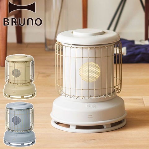 dショッピング |正規品1年保証 ブルーノ ファンヒーター BRUNO