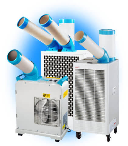 スポット冷房で涼しい風を必要な人・箇所へ！スポットクーラーは