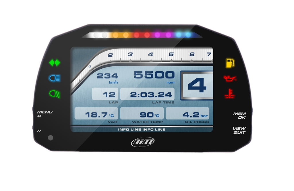 MXS Strada 1.2 Digital Dash Display – Dynamic Performance Racing