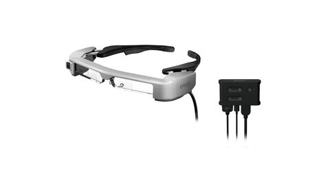 両眼シースルーのスマートグラス モニターモデルで業務効率化！MOVERIO