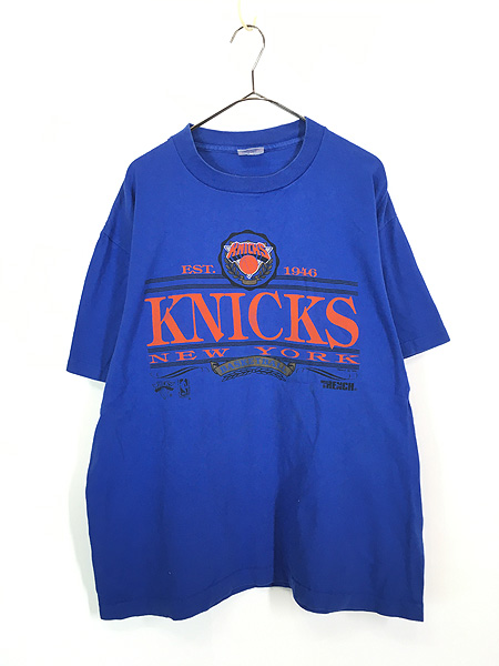 古着 90s USA製 NBA New York Knicks ニックス Tシャツ XL 古着 - 古着