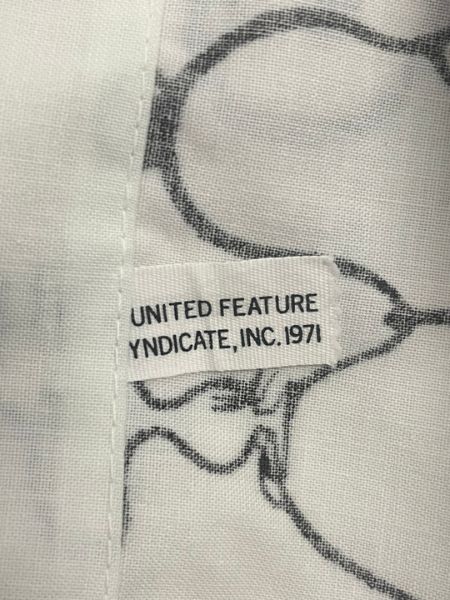 雑貨 古着 70s Snoopy スヌーピーと仲間たち キャラクター ベッド