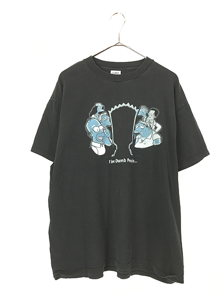 古着 00s The Simpsons シンプソンズ 「I See Dumb People…」 シックス